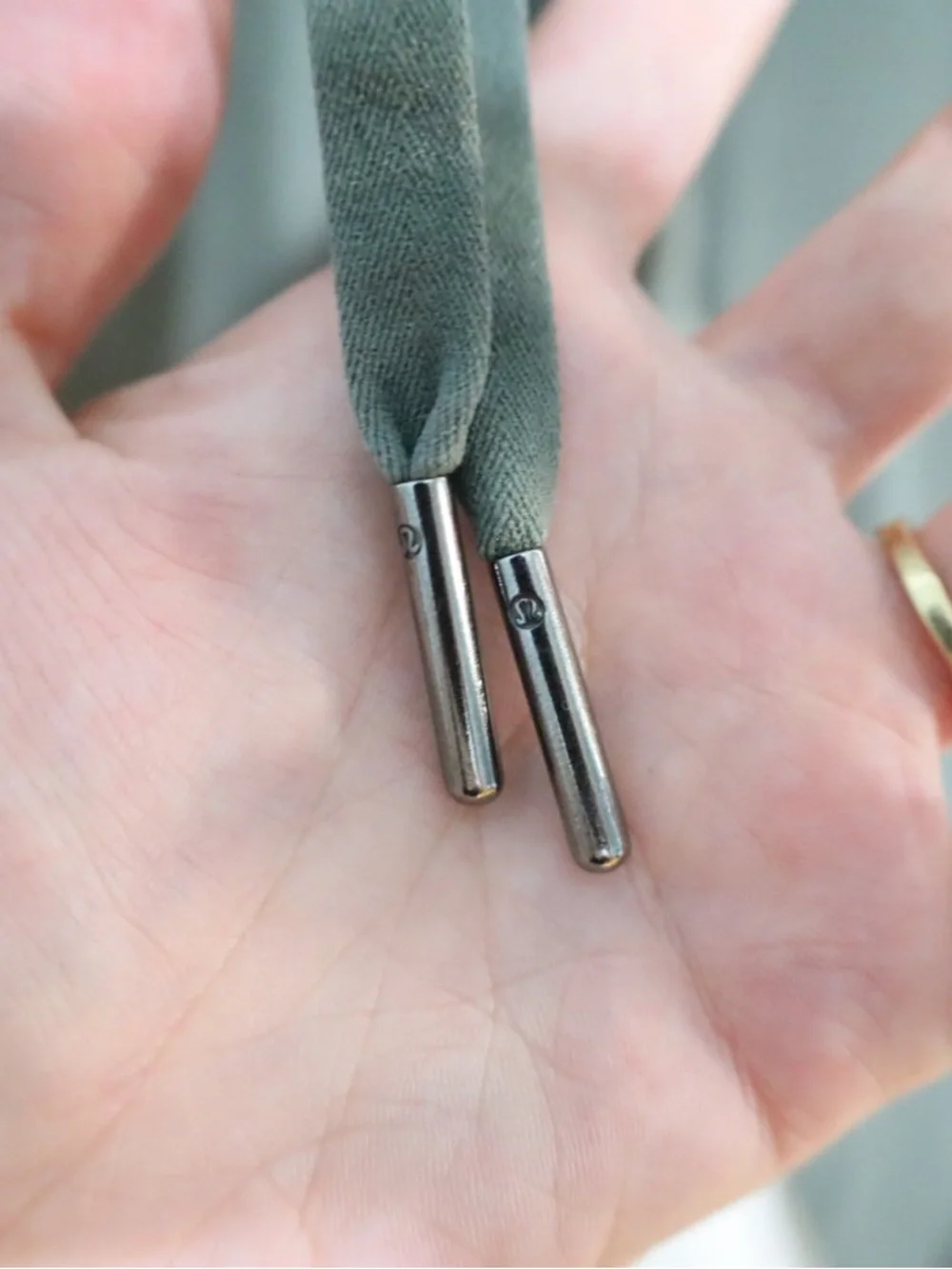 Lululemon Ready to Rulu High-Rise Cropped Jogger Grey Sage Womens Size 14 - Picture 5 of 8